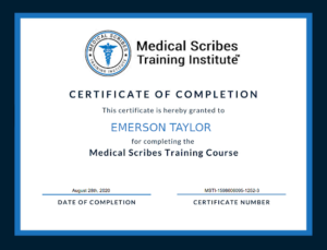 General Medical Scribe Course - Medical Scribes Training Institute